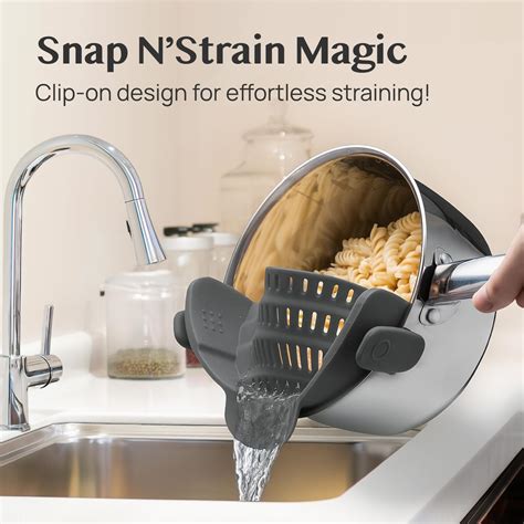 Revolutionize Your Cooking: Kitchen Gizmo Snap N' Strain Review!