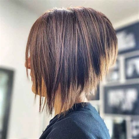 25 High Stacked Inverted Bob Haircuts For Edgy Dramatic Look Hair