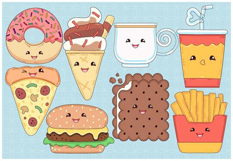 Cute Sketches Of Food