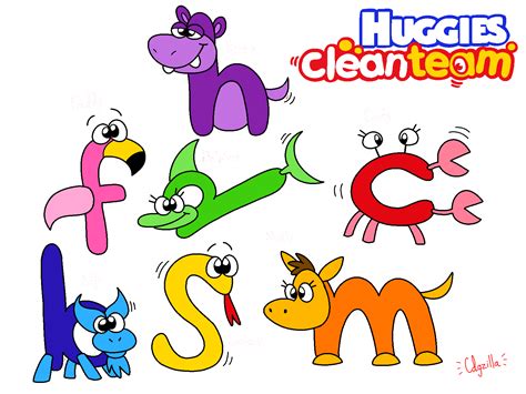 Huggies Clean Team By Cdgzilla9000 On Deviantart