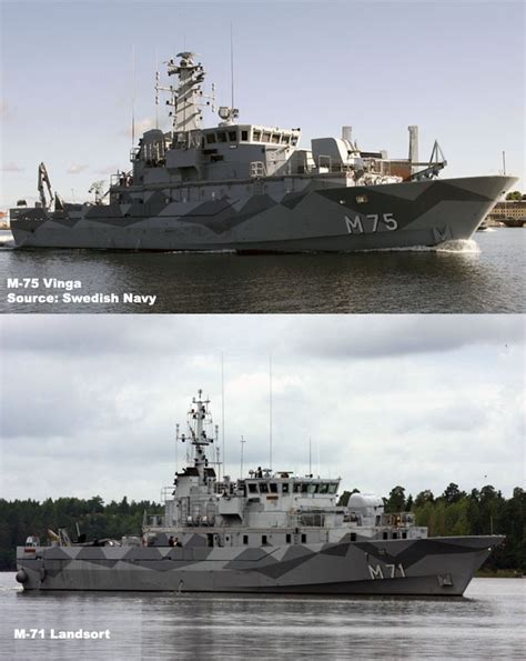 Overview KOSTER M 73 Class Mine Warfare Ships Weapons