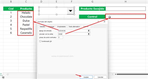 Cuadro Combinado De Selecci N M Ltiple En Excel Ninja Del Excel