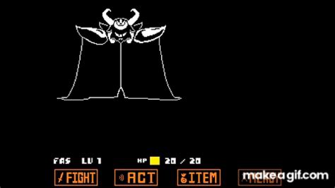 Undertale - Asgore Boss Fight on Make a GIF