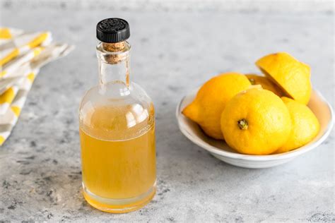 Fresh Lemon Simple Syrup Recipe