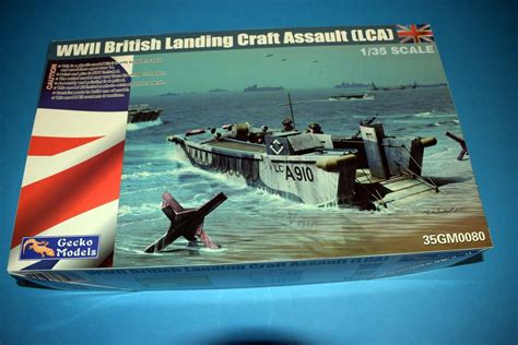 World War II British Landing Craft Assault LCA Model Shipwrights