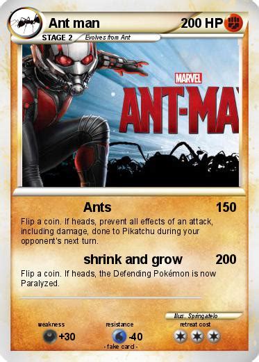 Pokémon Ant Man 34 34 Ants My Pokemon Card