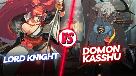 Ggst Top Baiken Vs Top Happy Chaos Lord Knight Vs Domon Kasshu