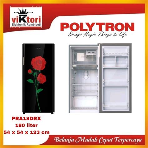 Jual POLYTRON PRA18DRX KULKAS POLYTRON 1 PINTU REFRIGERATOR 1 DOOR