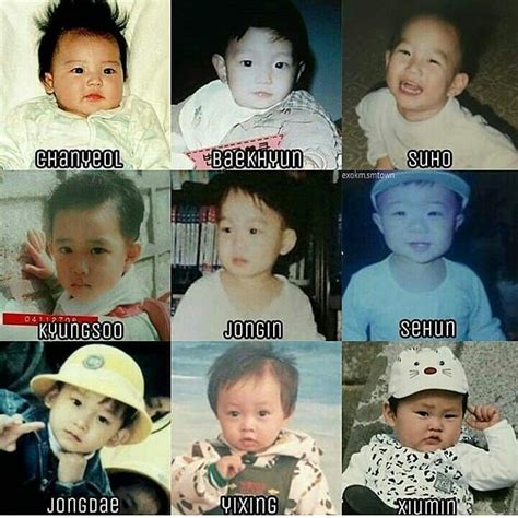 Exo Suho Baby Picture