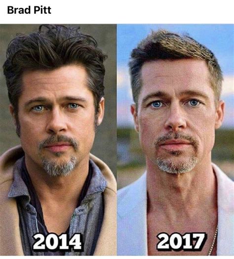 Brad Pitt And Jennifer Aniston Then And Now