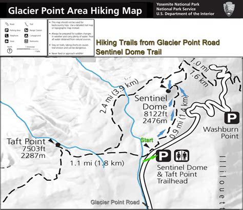 Pin on Yosemite Glacier Point hiking maps