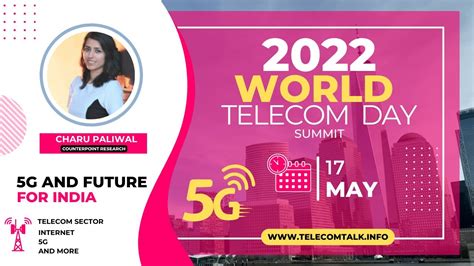 World Telecom Day With Charu Paliwal Counterpoint Technology