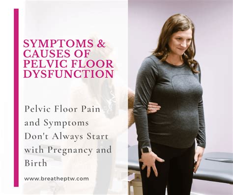 Symptoms and Causes of Pelvic Floor Dysfunction