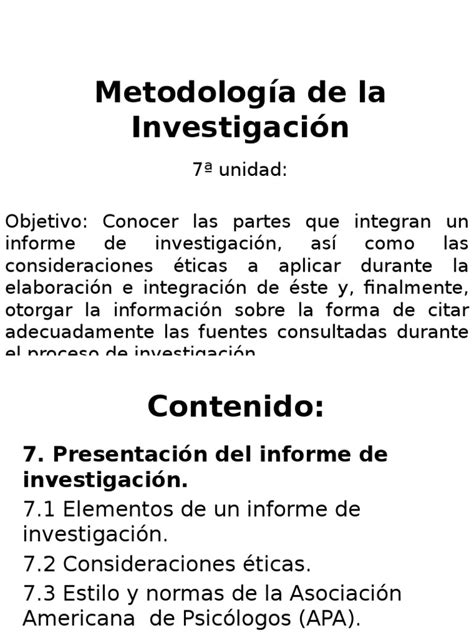 PDF Metodología de la investigación unidad siete DOKUMEN TIPS