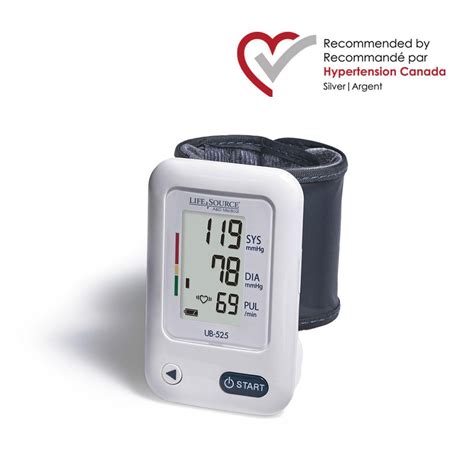 Lifesource Essential Wrist Bp Monitor Ub 525 Walmart Canada