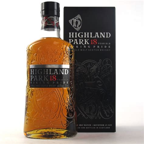 Highland Park 18 Year Old Viking Pride Whisky Auctioneer