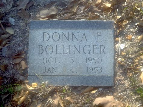 Donna Elizabeth Bollinger 1950 1953 Monumento Find A Grave