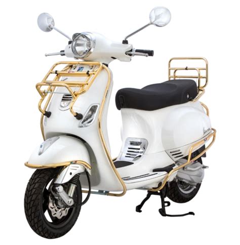 Sturzb Gel Faco Seitenhaube F R Vespa Lx Lxv Ccm Gold Rwn