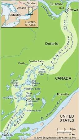 Rideau Canal | canal, Ontario, Canada | Britannica.com