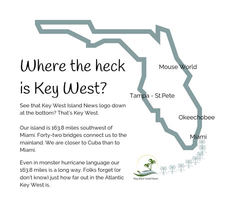 Key West Map Transparent | Key West Island News