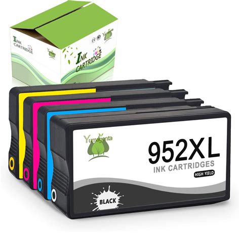 Yumagenta 952xl Remanufactured Ink Cartridges Replacement For Hp 952xl Works With Hp