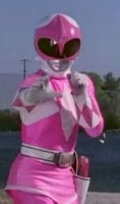 Kimberly Morphed As The Pink Mighty Morphin Ranger - Turbo: A Power Rangers Movie Photo ...