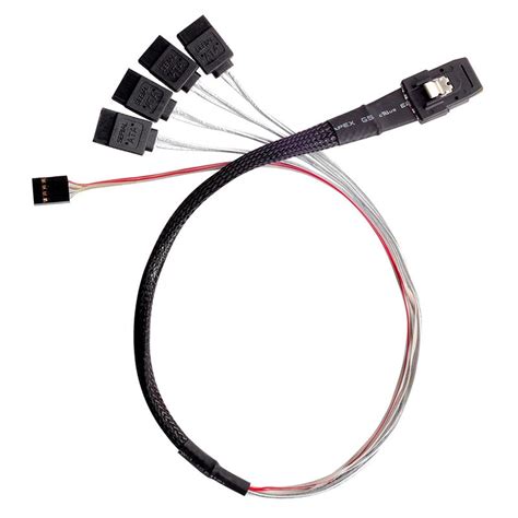Silverstone Cps03 50cm Mini Sff 8087 To Sassata With Sideband Cable