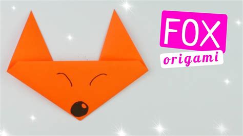 How To Make A Paper Fox Easiest Origami In The World Youtube