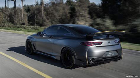 2018 Infiniti Project Black S Base On Infiniti Q60 Red Sport 400 Rear