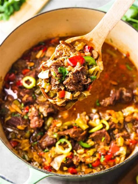 Low Carb Keto Beef Stew Garden In The Kitchen