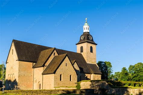 Vreta Abbey Church In Sweden On A Sunny Morning The Oldest Parts Of