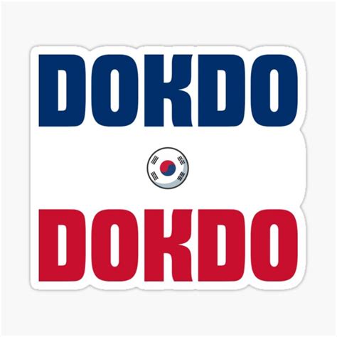 Dokdo Korea Sticker For Sale By Rb1012 Redbubble