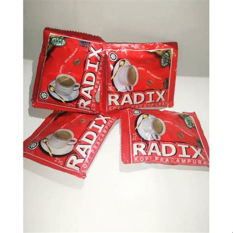 Jual Kopi Radix Sachet 100 Original Shopee Indonesia