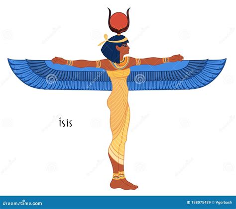 Egyptian Goddess Isis Designs