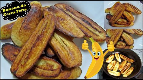 Banana da Terra Frita Simples e Fácilcom Déby Ian Banana da