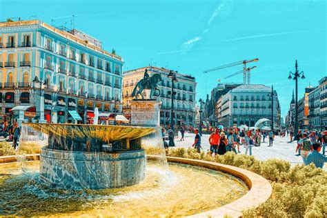 Cibeles Fountain Fuente De La Diosa Cibeles Fontano Cibelo An