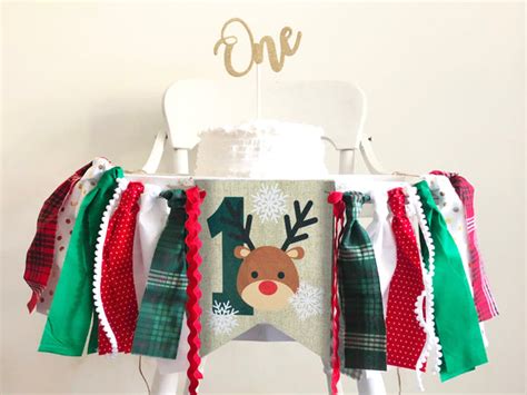 Christmas First Birthday Swanky Party Box