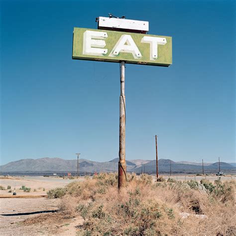 Brouws, Jeff - Eat, Inyokern, California - Robert Koch Gallery