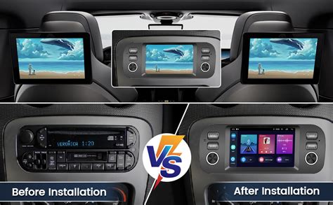 Hikity Android Wireless Carplay Autoradio mit Navi für Jeep Wrangler