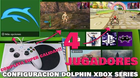 CONFIGURACION COMPLETA EMULADOR DOLPHIN XBOX SERIES IDIOMA 4