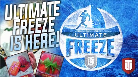 How To Prepare For Ultimate Freeze Madden 18 Ultimate Team Youtube