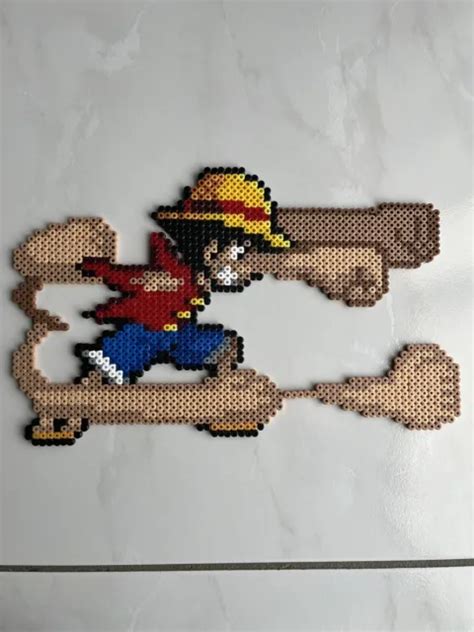 Pixel Art Perles A Repasser Attaque De Luffy Dans One Piece Eur