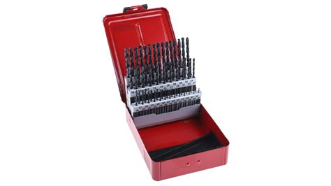 A190 12 Dormer 60 Piece Twist Drill Bit Set For Metal 60mm Max 1