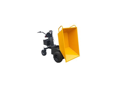 Manual Electric Start Garden Mini Transporter Self Loading Track