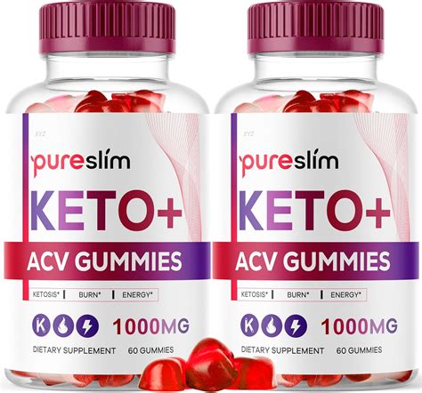 2 Pack Pure Slim Keto Acv Gummies Pure Slim Keto Plus