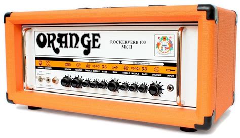 Orange Rockerverb 100 Mark Ii Amp Head 100 W Zzounds