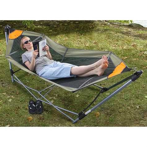 Portable Foldable Hammock Chair Additionally This Folding Portable