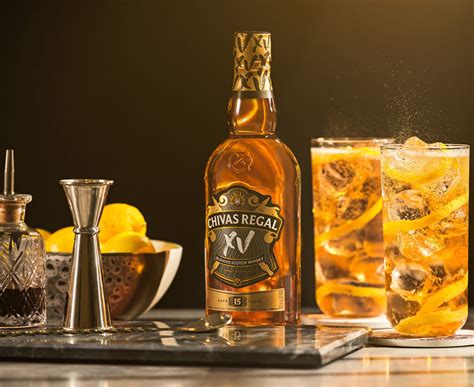 Chivas Whisky And Ginger Ale Cocktail Recipe Chivas Regal Us