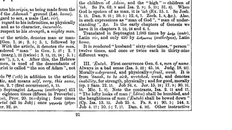 The Companion Bible Kjv Appendix The Synonymous Words Used For