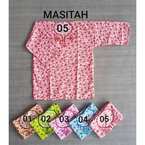 Baju Kedah Klasik Opah Cotton Product Code MASITAH Shopee Malaysia